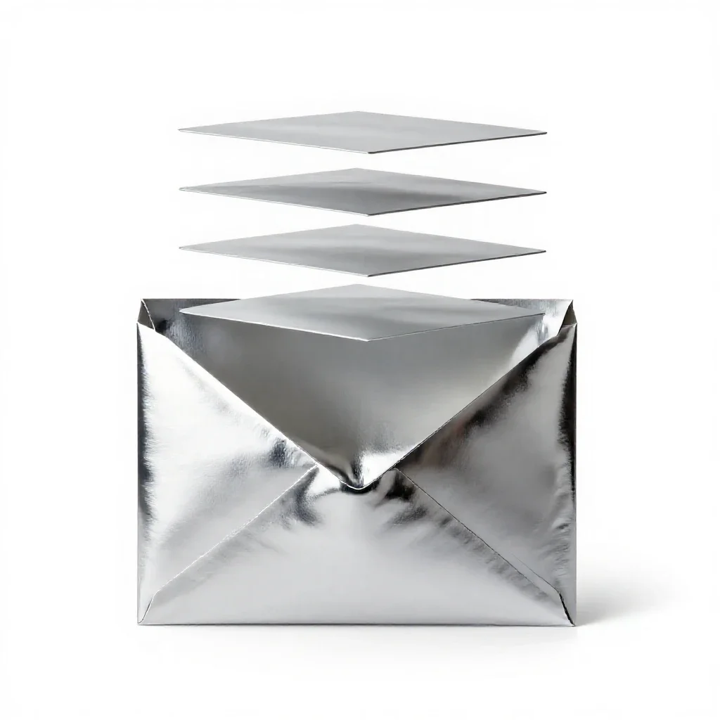 Envelope isolated on a white background