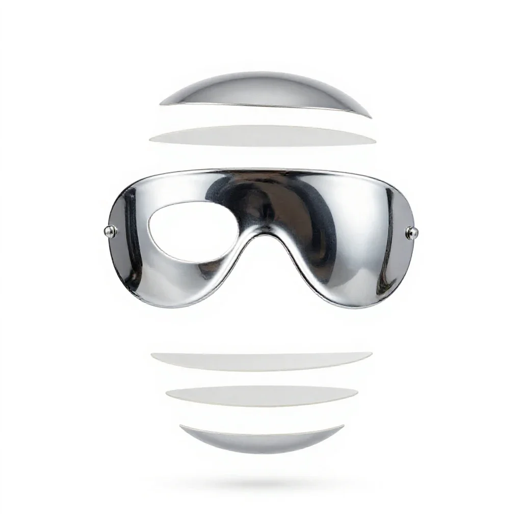 Eyepatch isolated on a white background