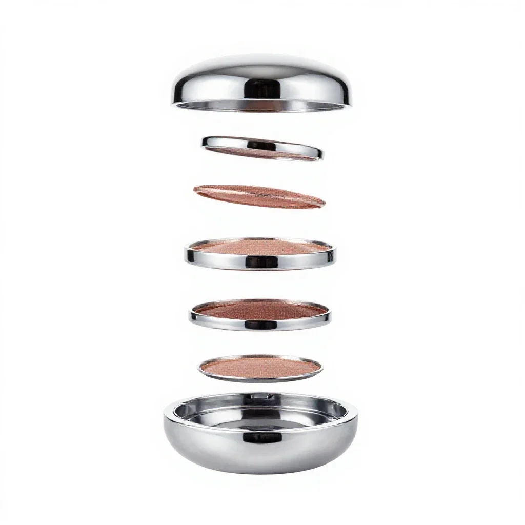 Eyeshadow isolated on a white background