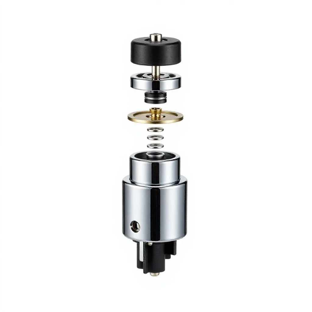 Ignition switch isolated on a white background