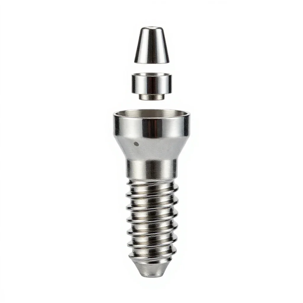 Implant isolated on a white background