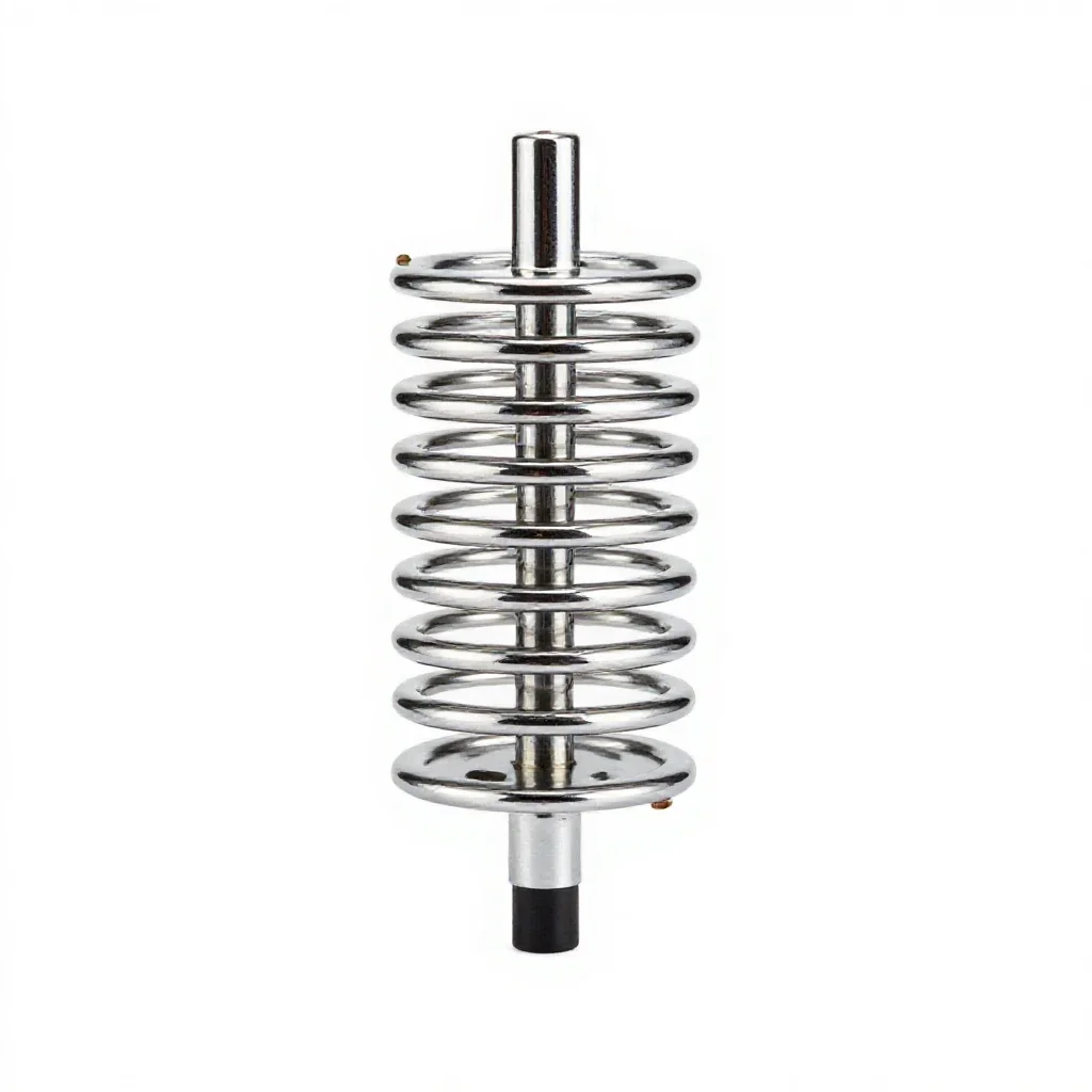 Induction coil isolated on a white background