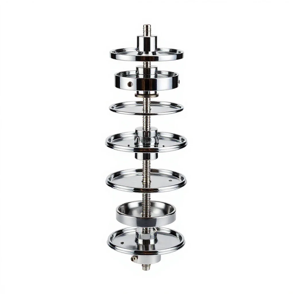 Inertial guidance system isolated on a white background