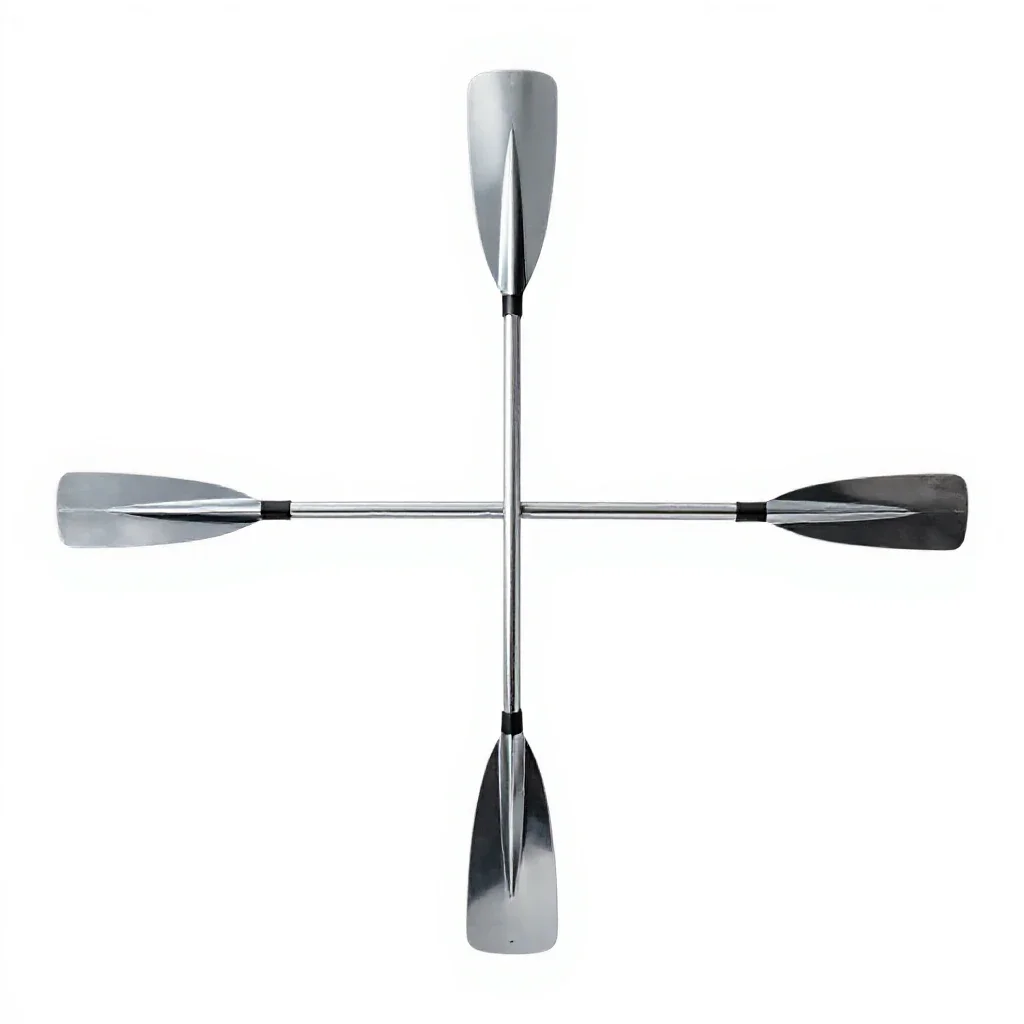 Oar isolated on a white background