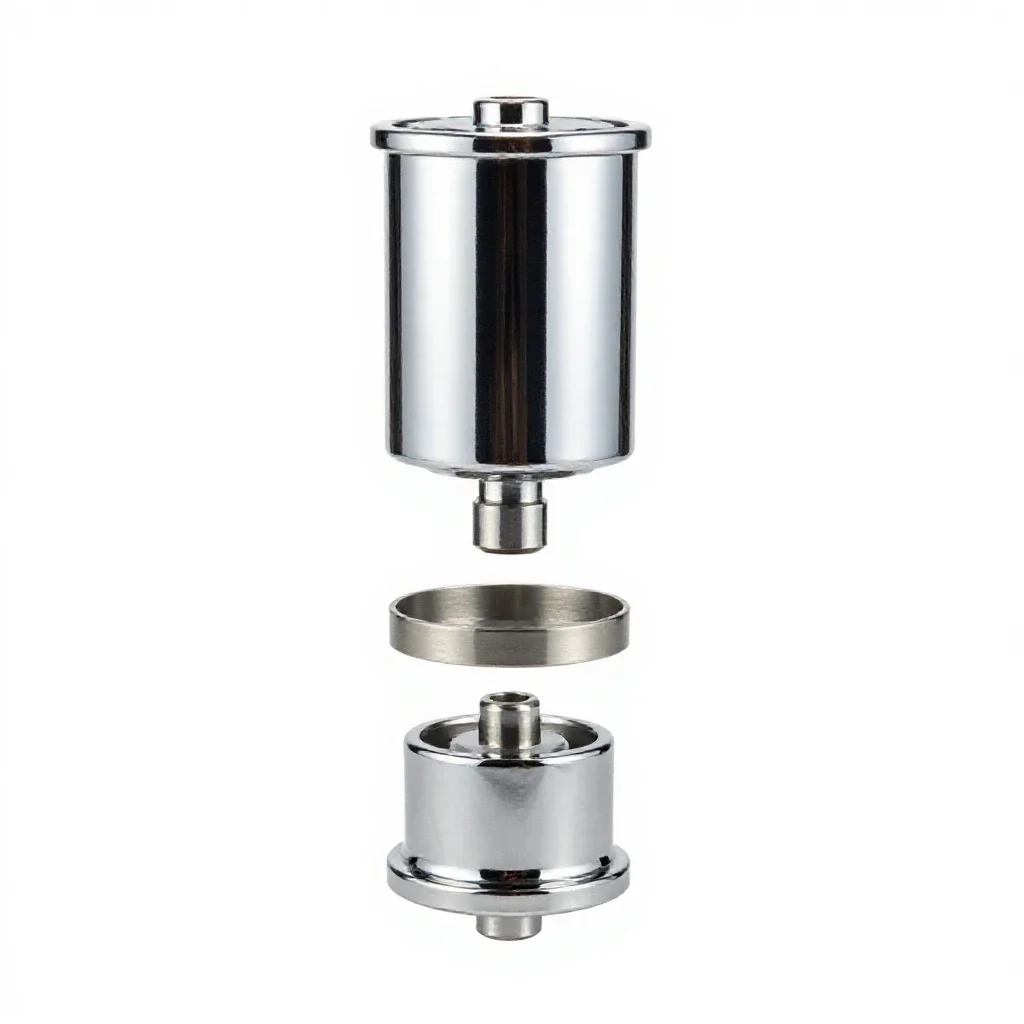 Oil filter isolated on a white background