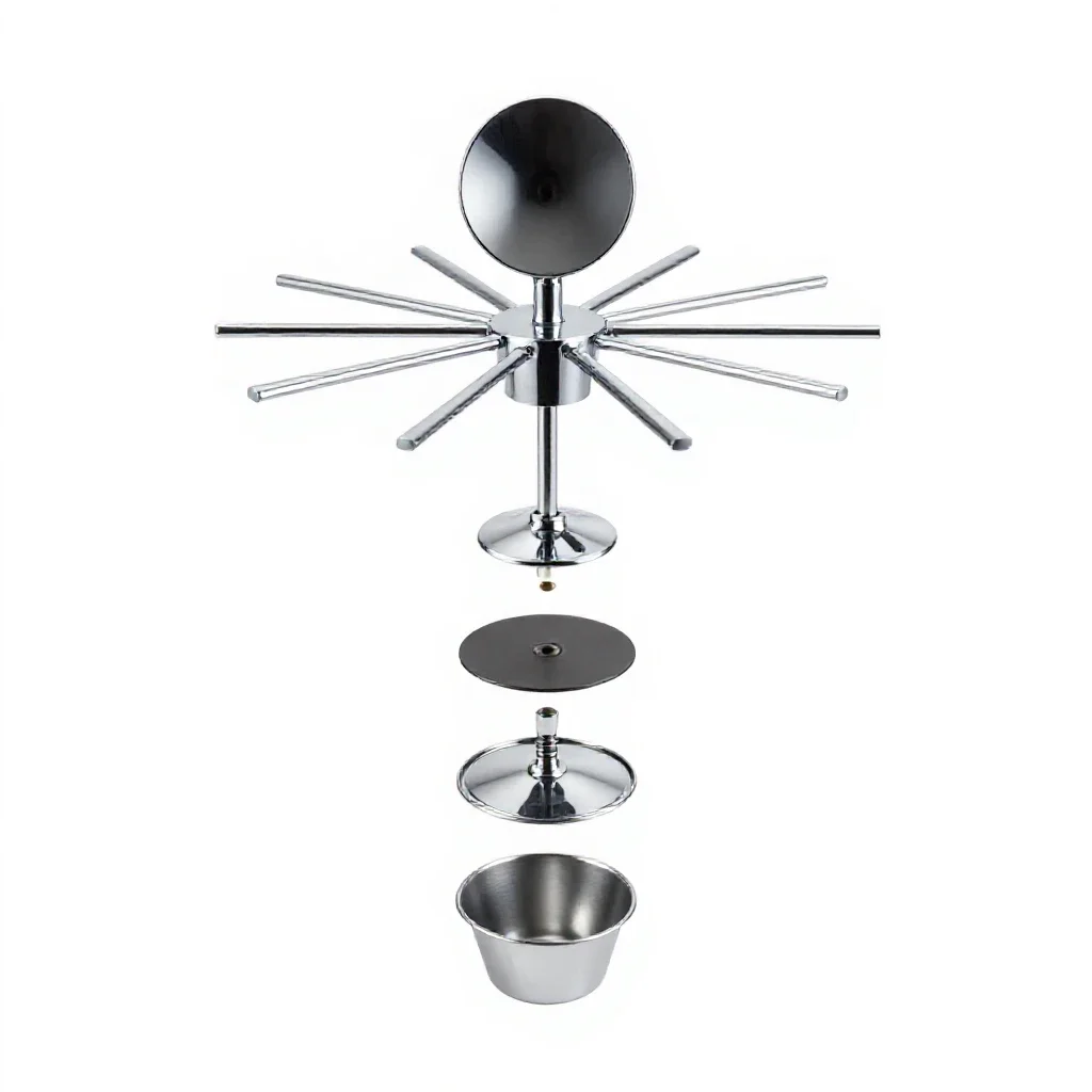 Omnidirectional antenna isolated on a white background