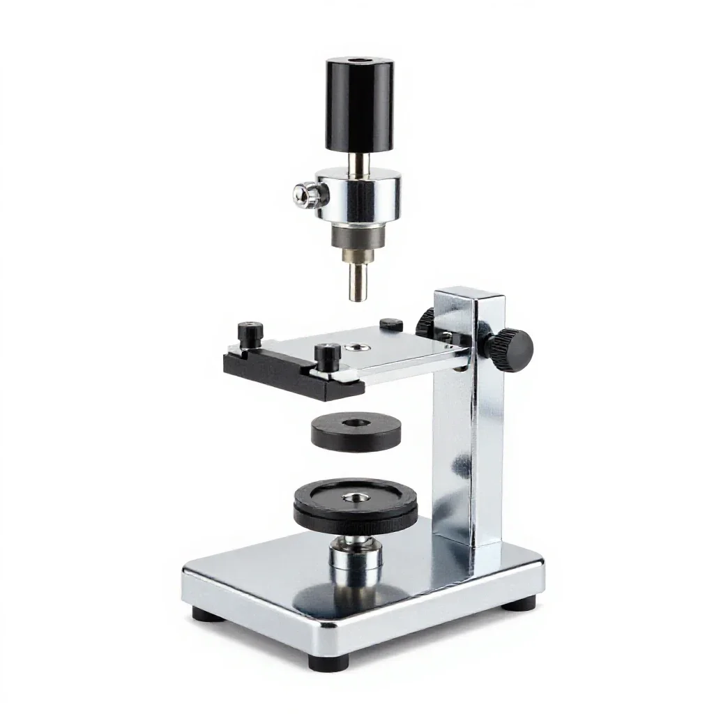Optical bench isolated on a white background