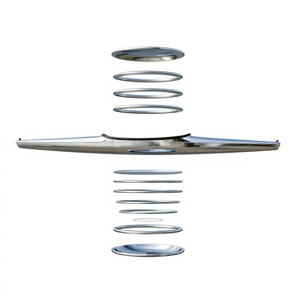 Outrigger isolated on a white background