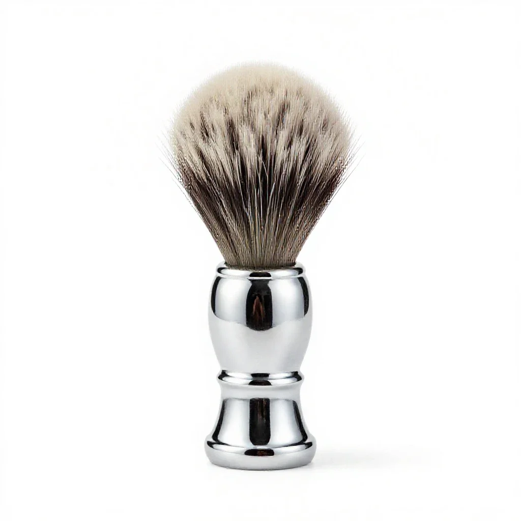 Shaving brush isolated on a white background