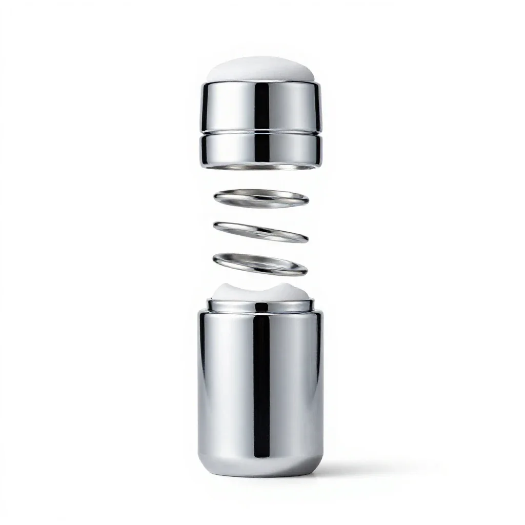 Shaving foam isolated on a white background