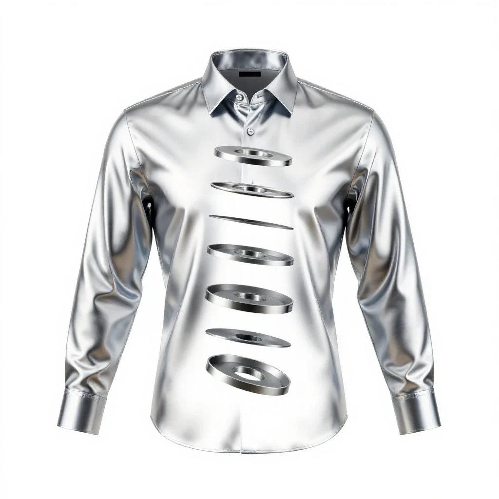 Shirtsleeve isolated on a white background