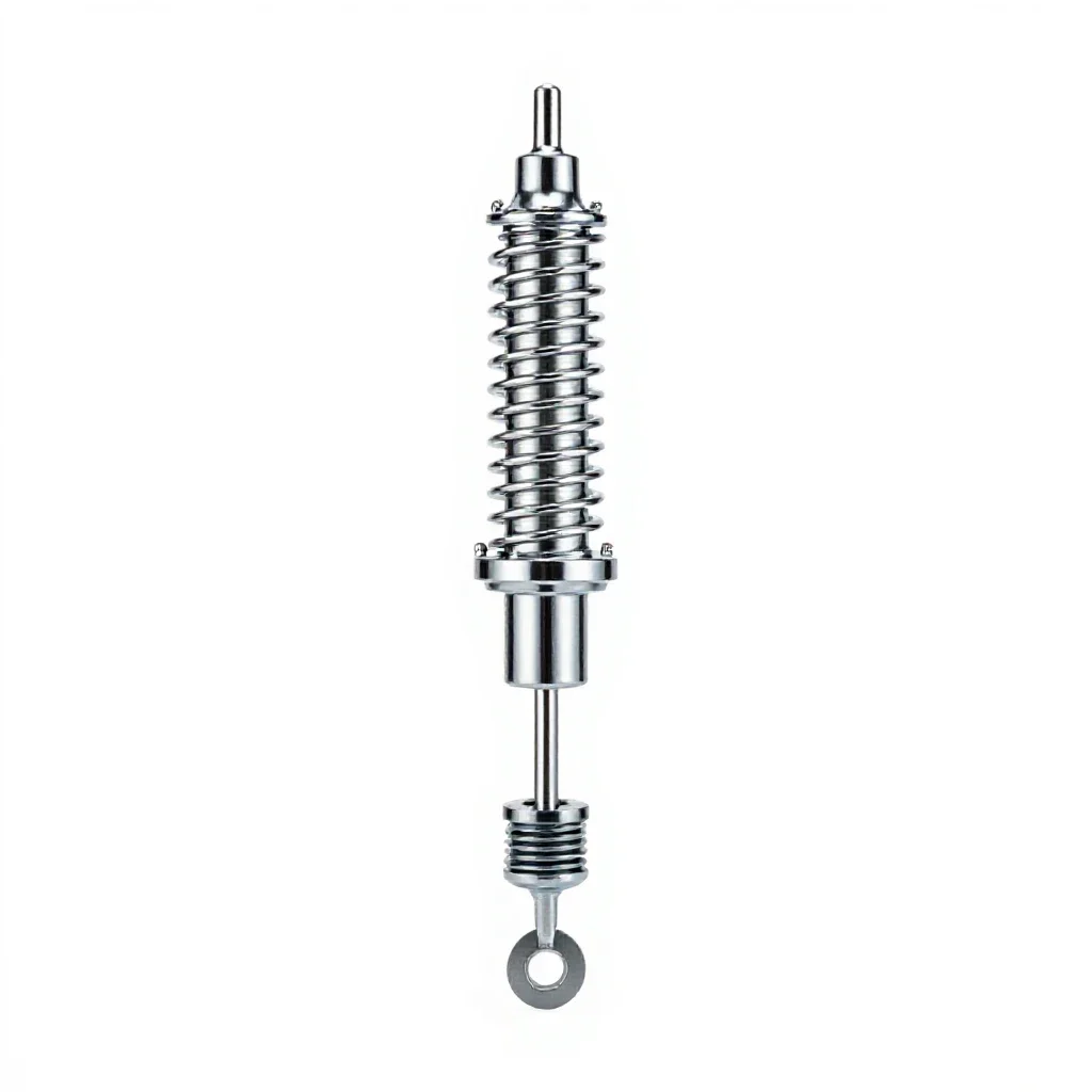 Shock absorber isolated on a white background
