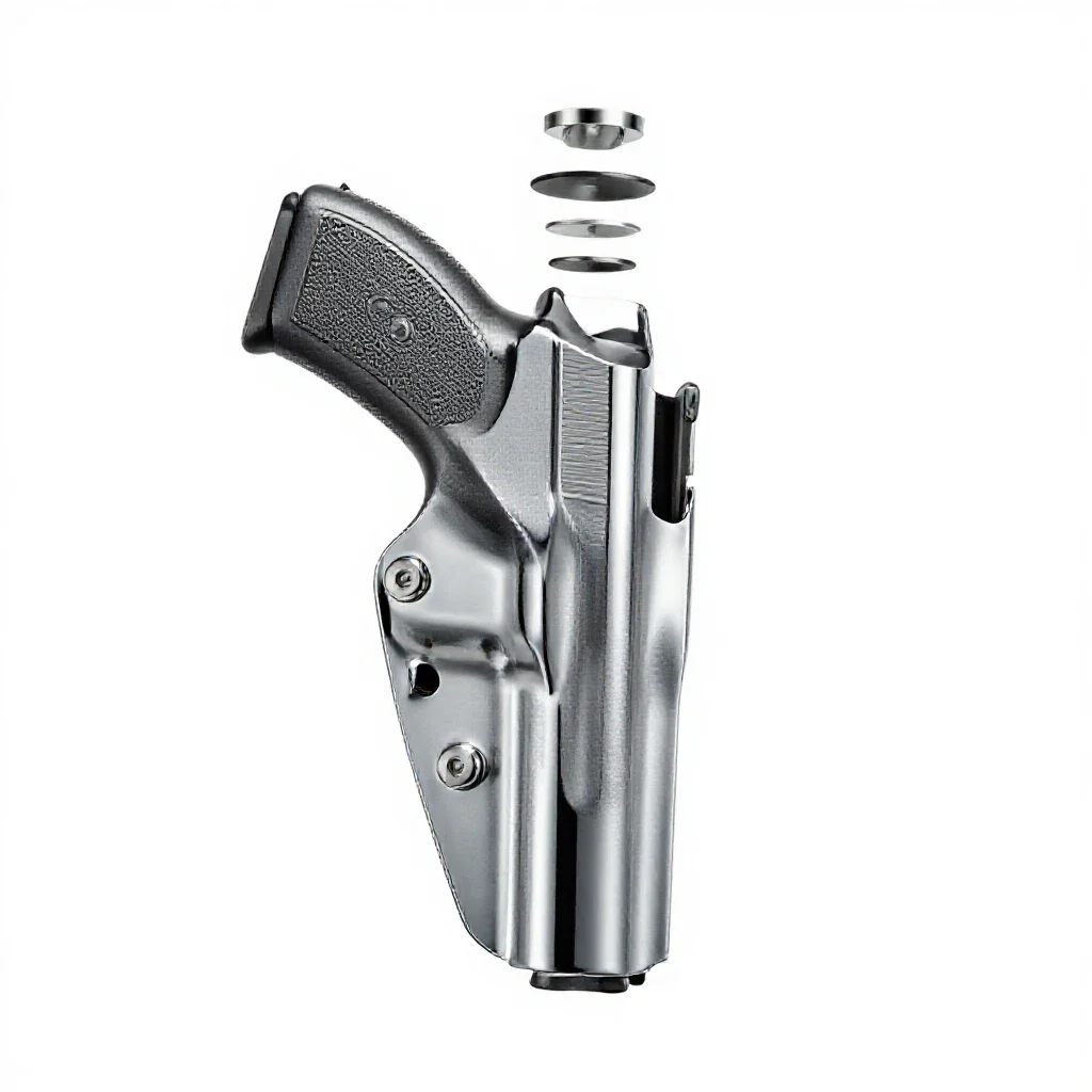 Shoulder holster isolated on a white background