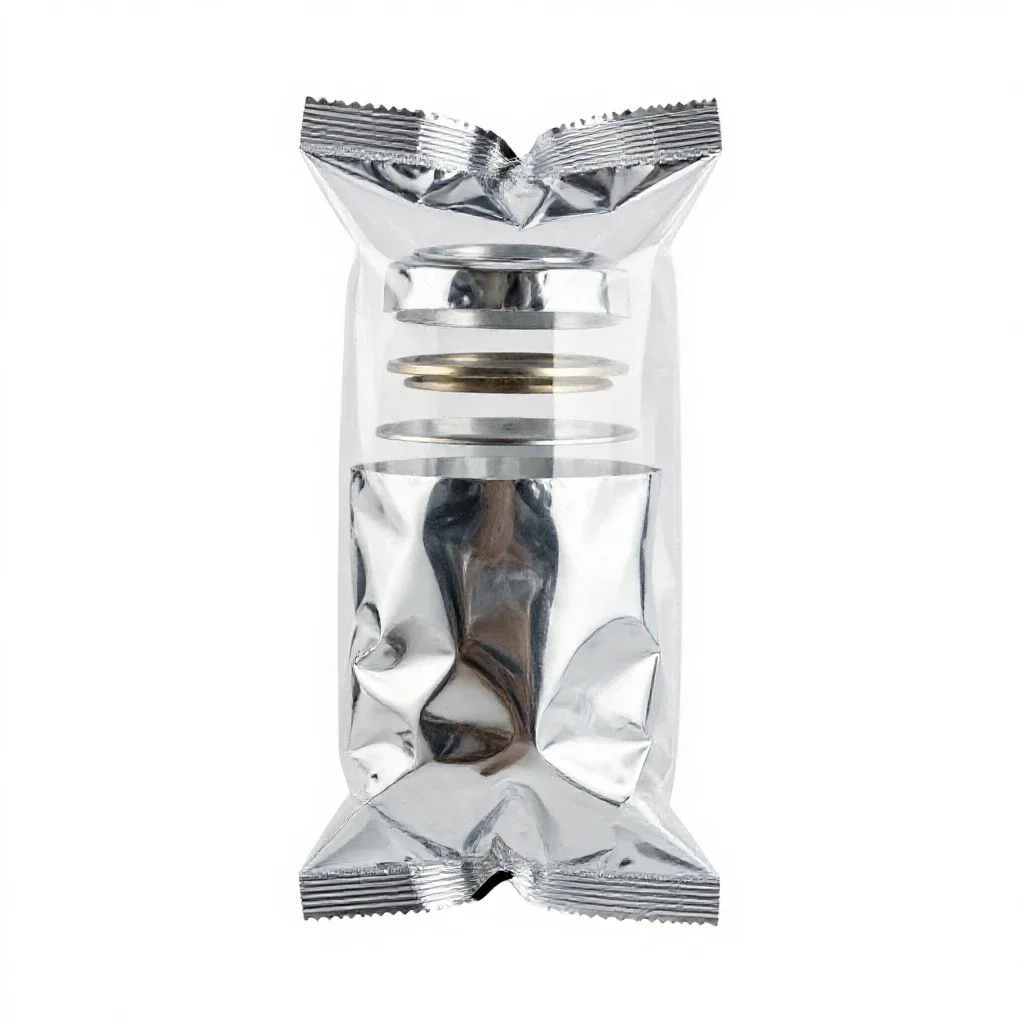 Shrink-wrap isolated on a white background