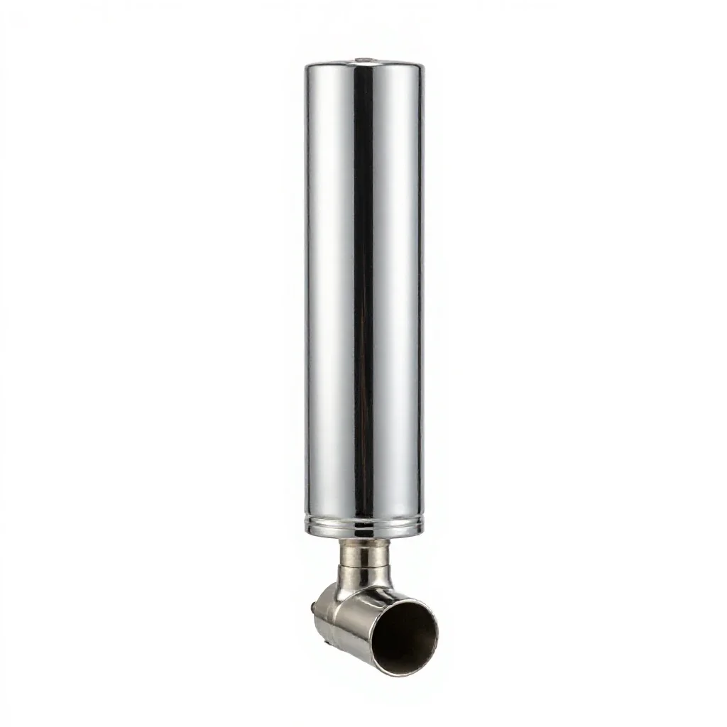 Silencer isolated on a white background