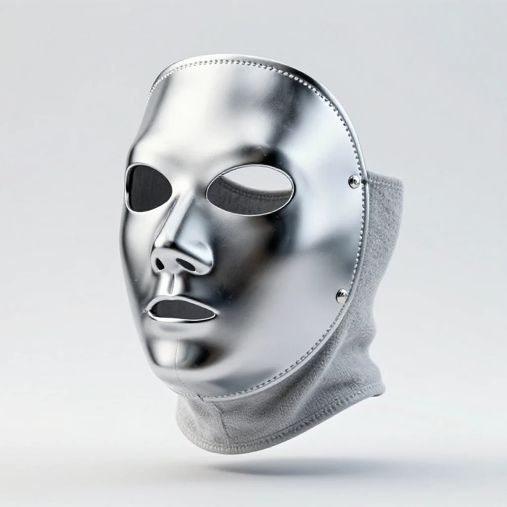 Ski mask isolated on a white background