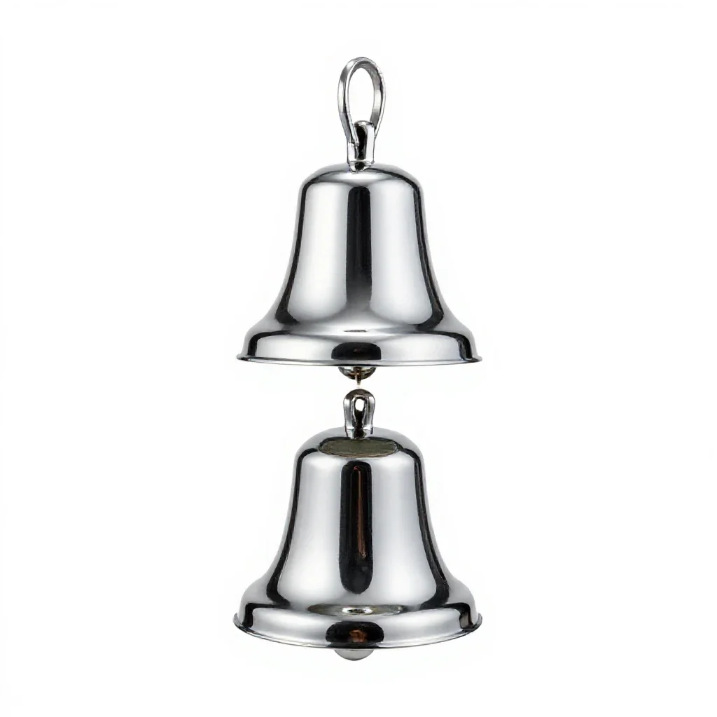 Sleigh bell isolated on a white background