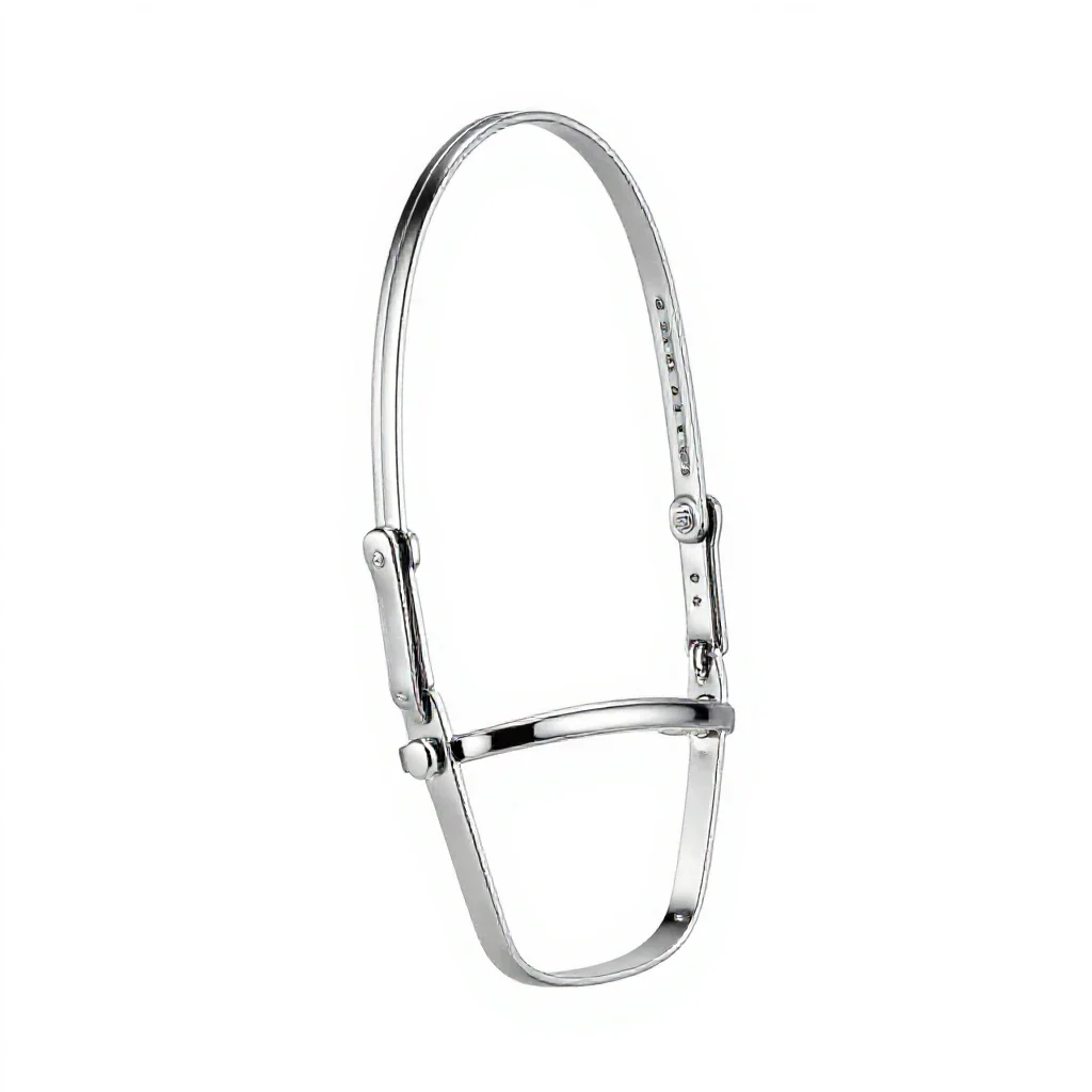 Snaffle isolated on a white background