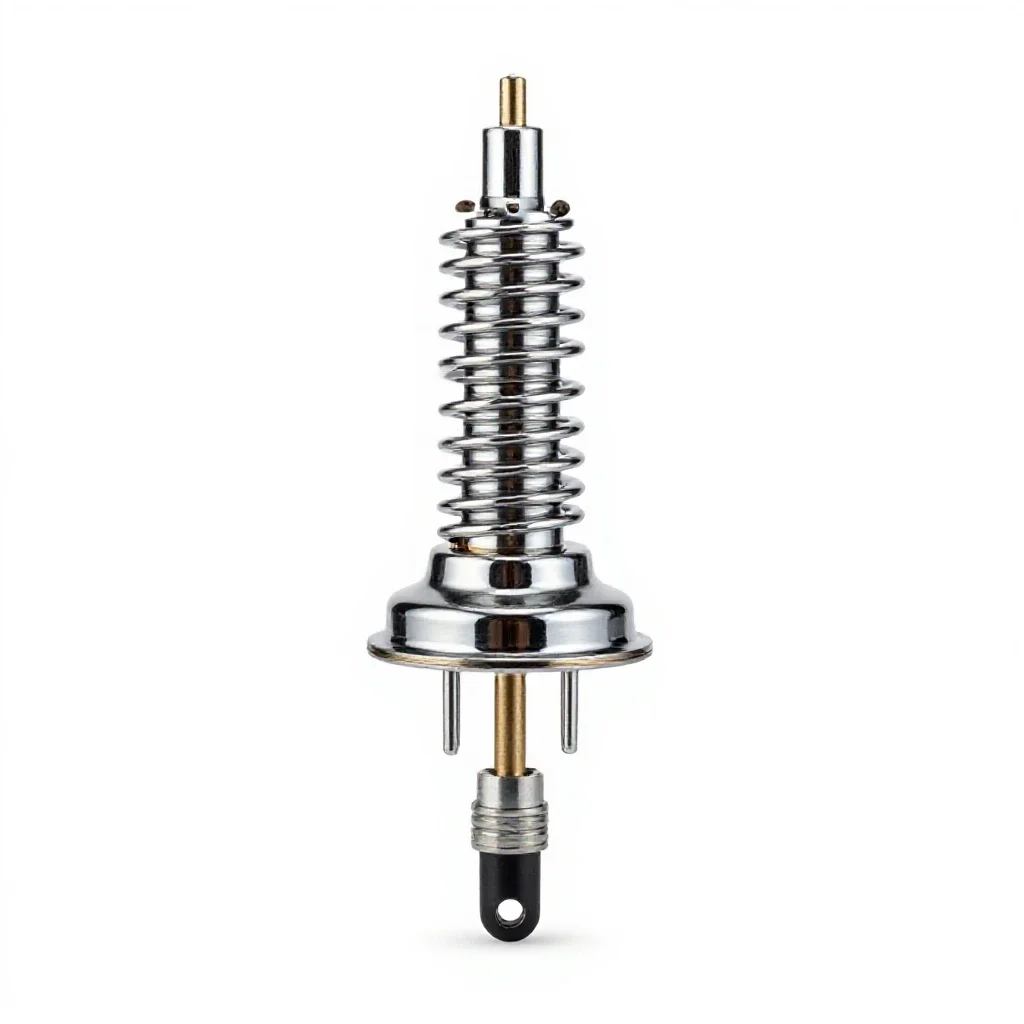 Spark coil isolated on a white background