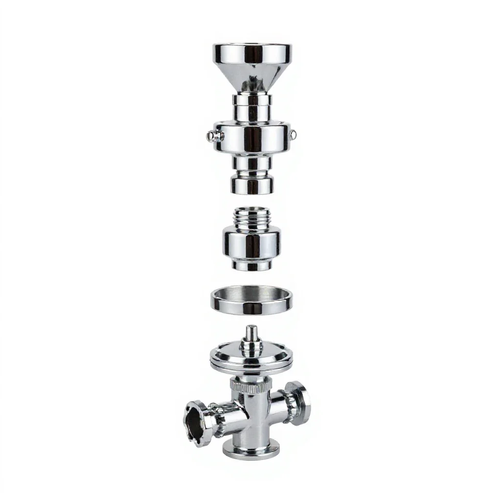 Sprinkler system isolated on a white background