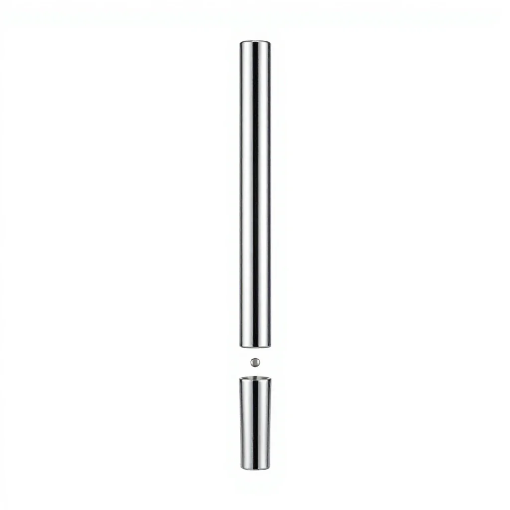 Staff isolated on a white background