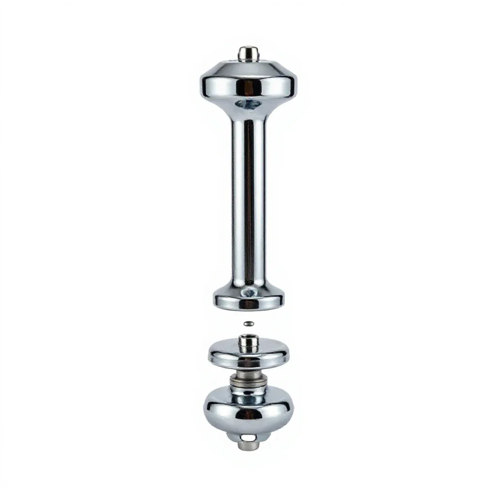 Steering linkage isolated on a white background