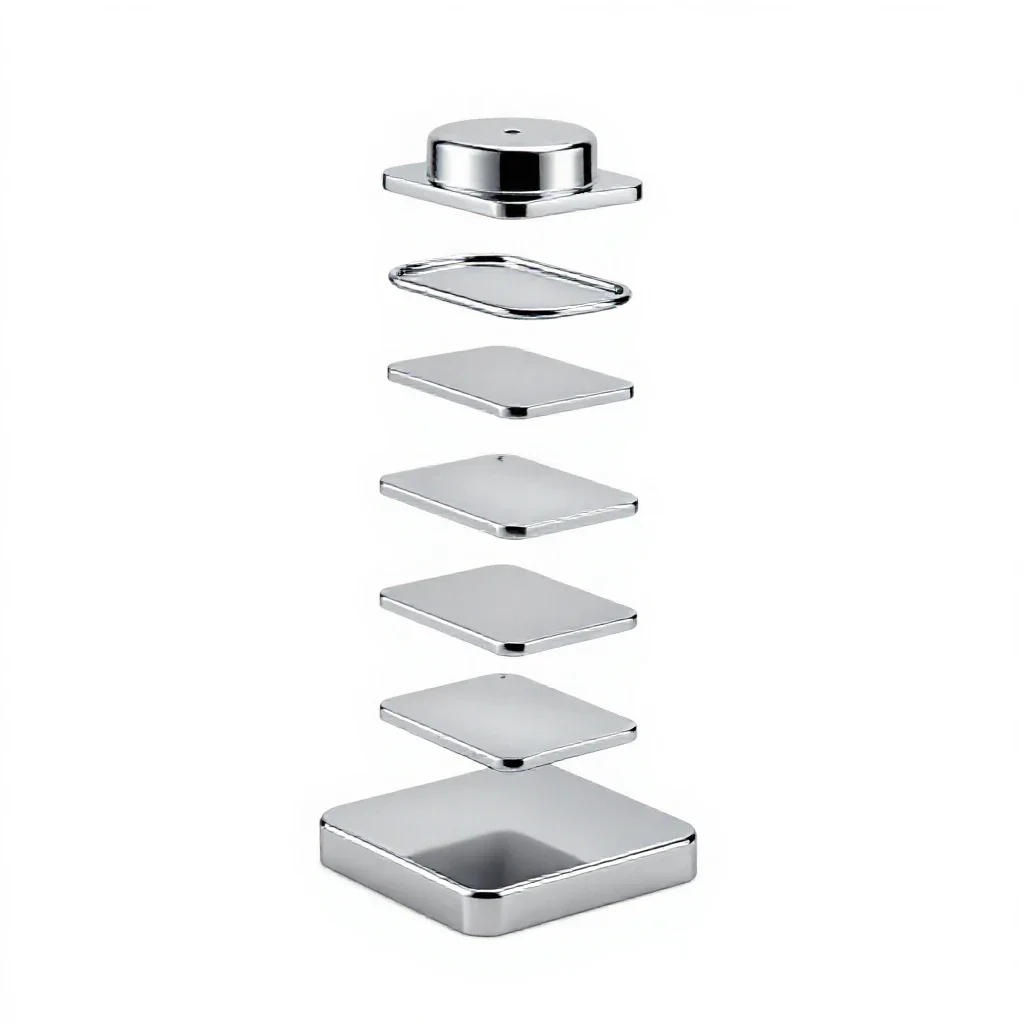 Step isolated on a white background