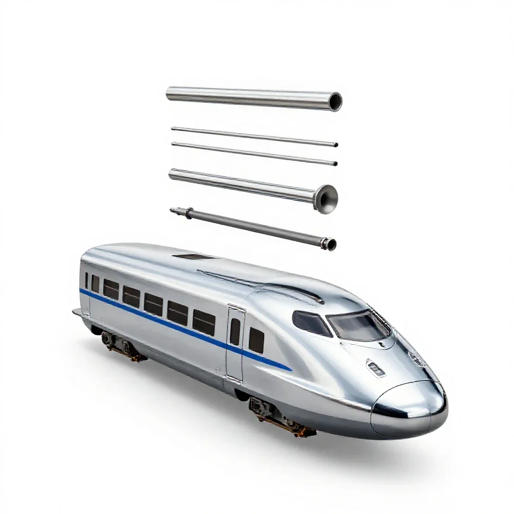 Streamliner isolated on a white background