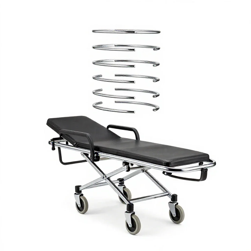 Stretcher isolated on a white background