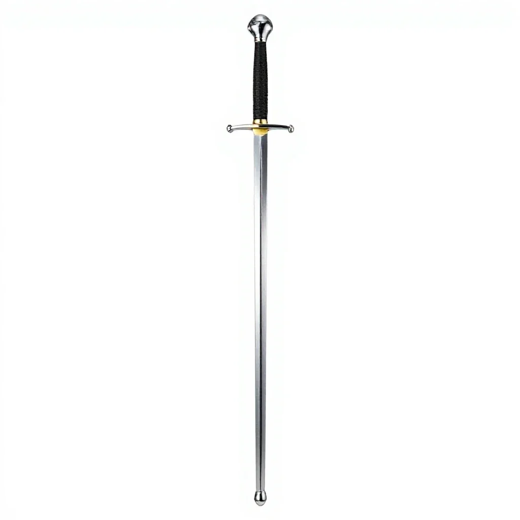 Sword cane isolated on a white background
