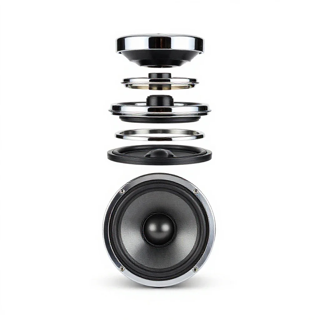 Tannoy isolated on a white background