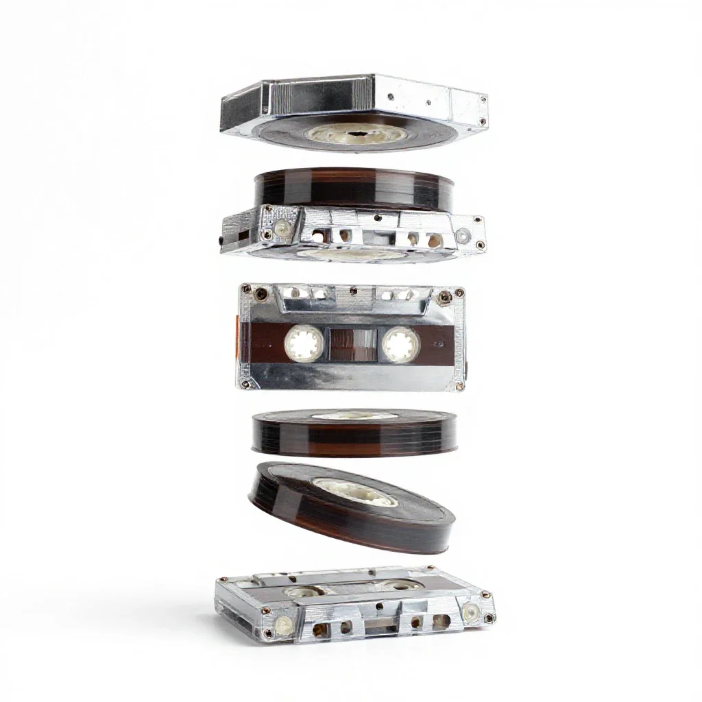 Tape isolated on a white background