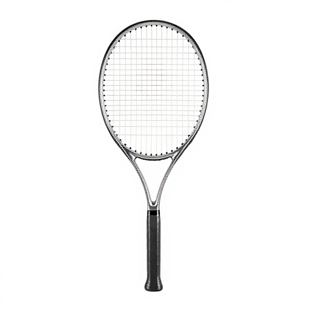 Tennis racket isolated on a white background