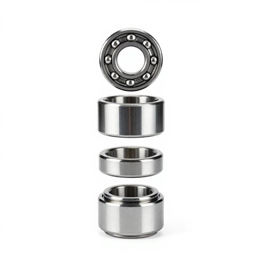 Thrust bearing isolated on a white background