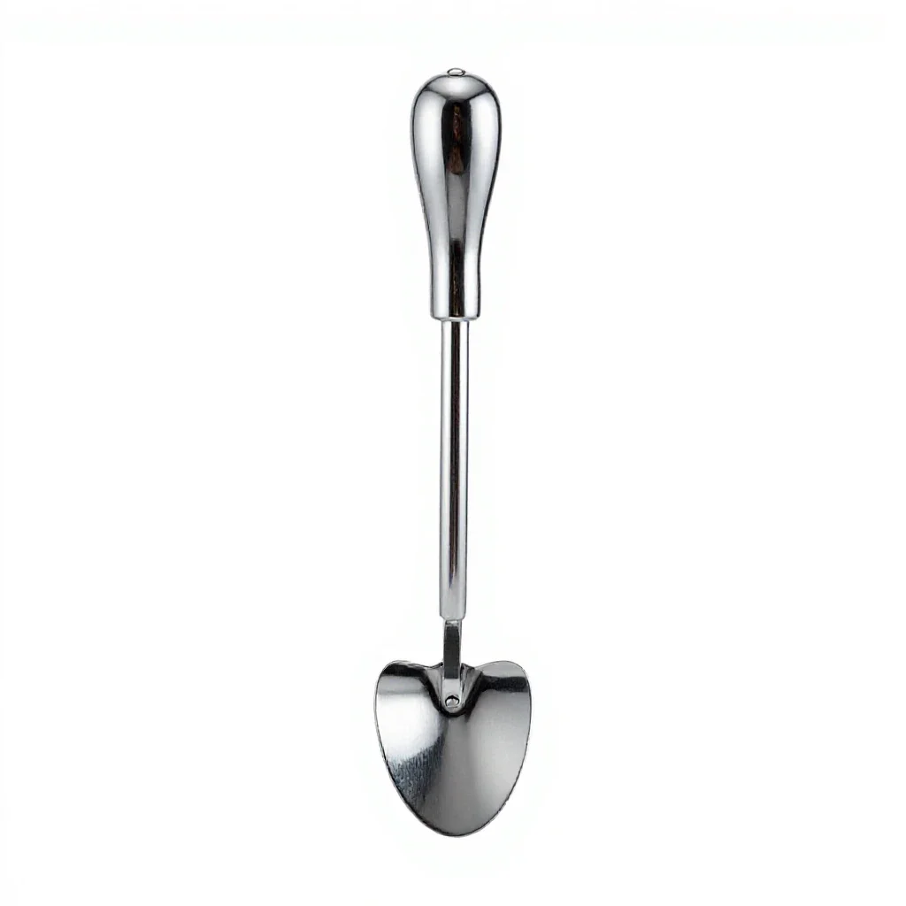Tiller isolated on a white background