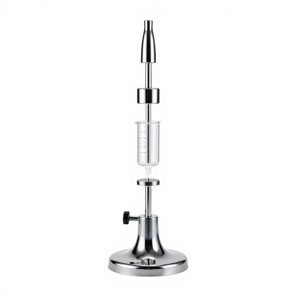 Titrator isolated on a white background