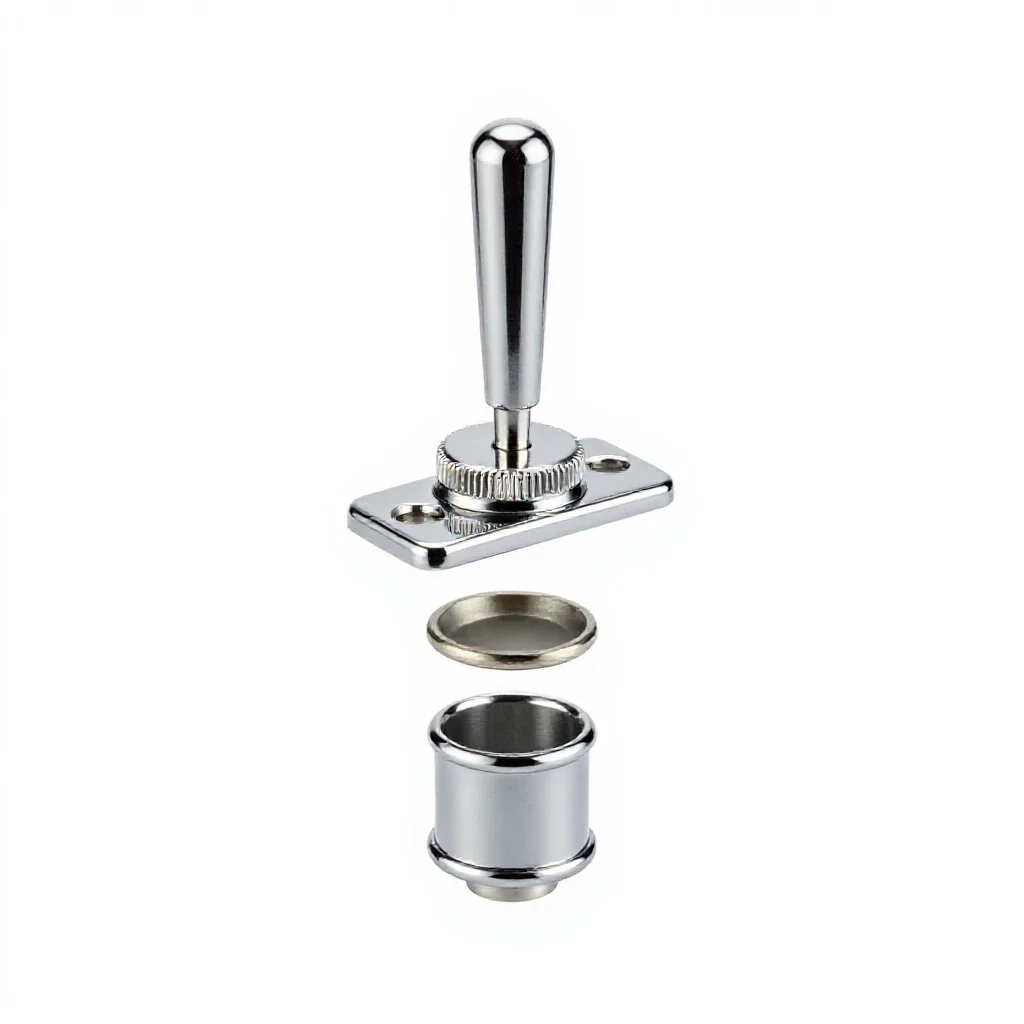 Toggle switch isolated on a white background