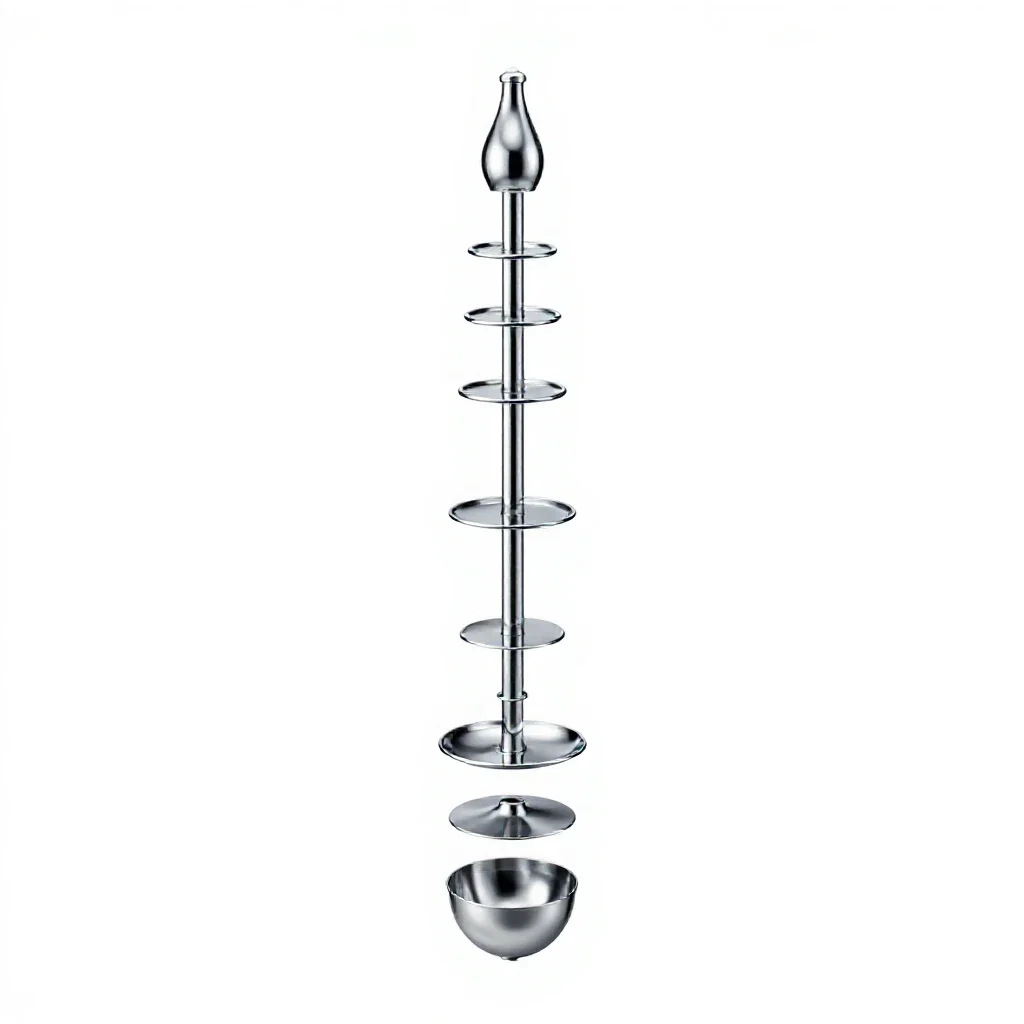 Topmast isolated on a white background