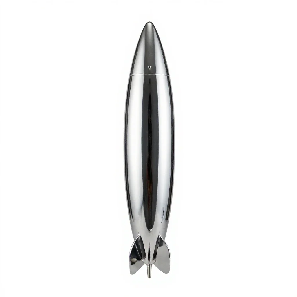 Torpedo isolated on a white background