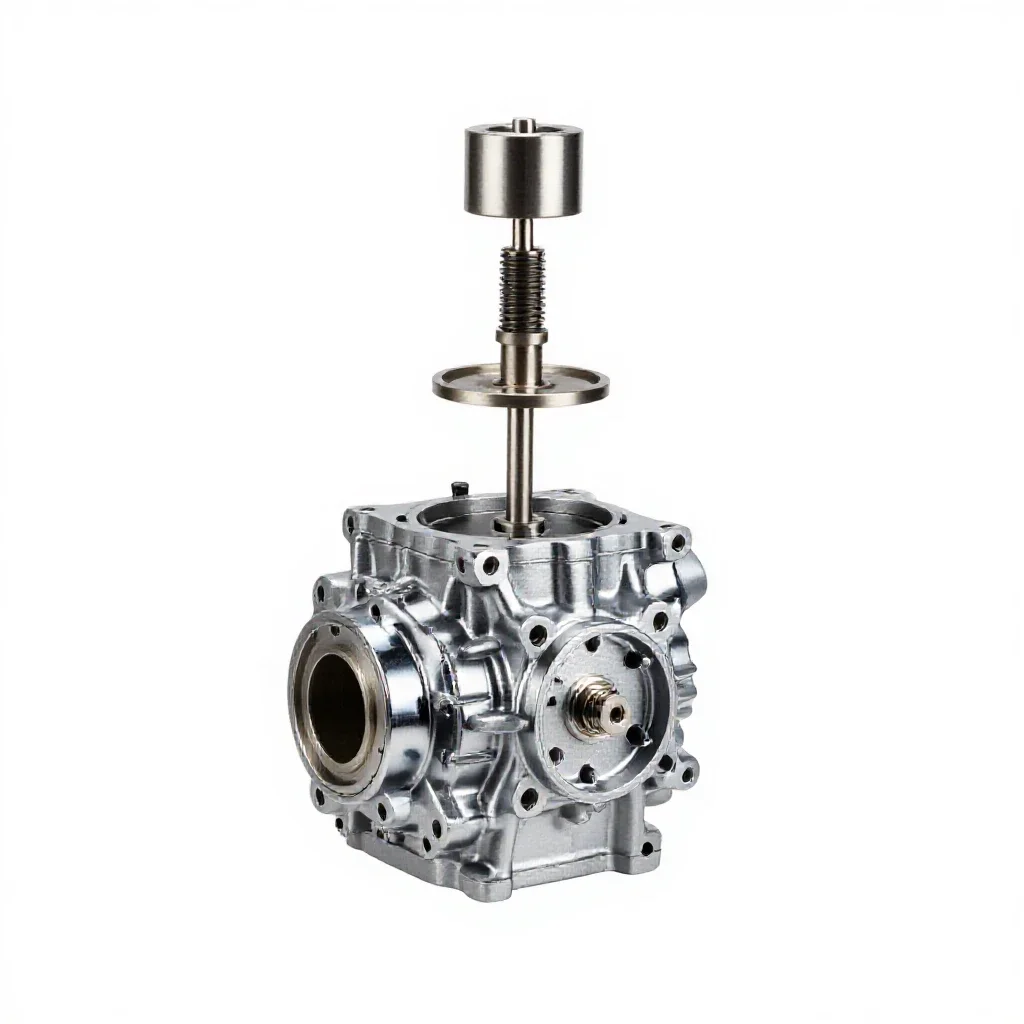Torque converter isolated on a white background