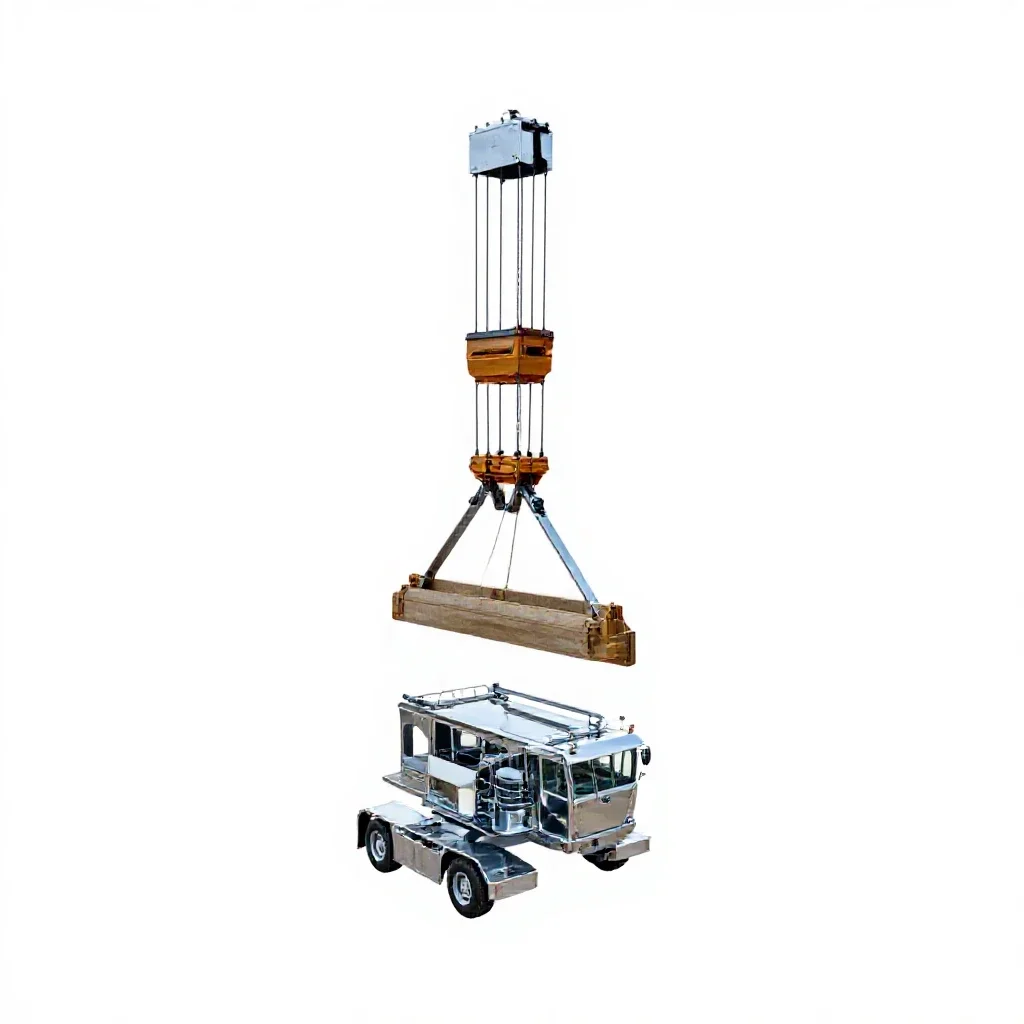 Transporter isolated on a white background