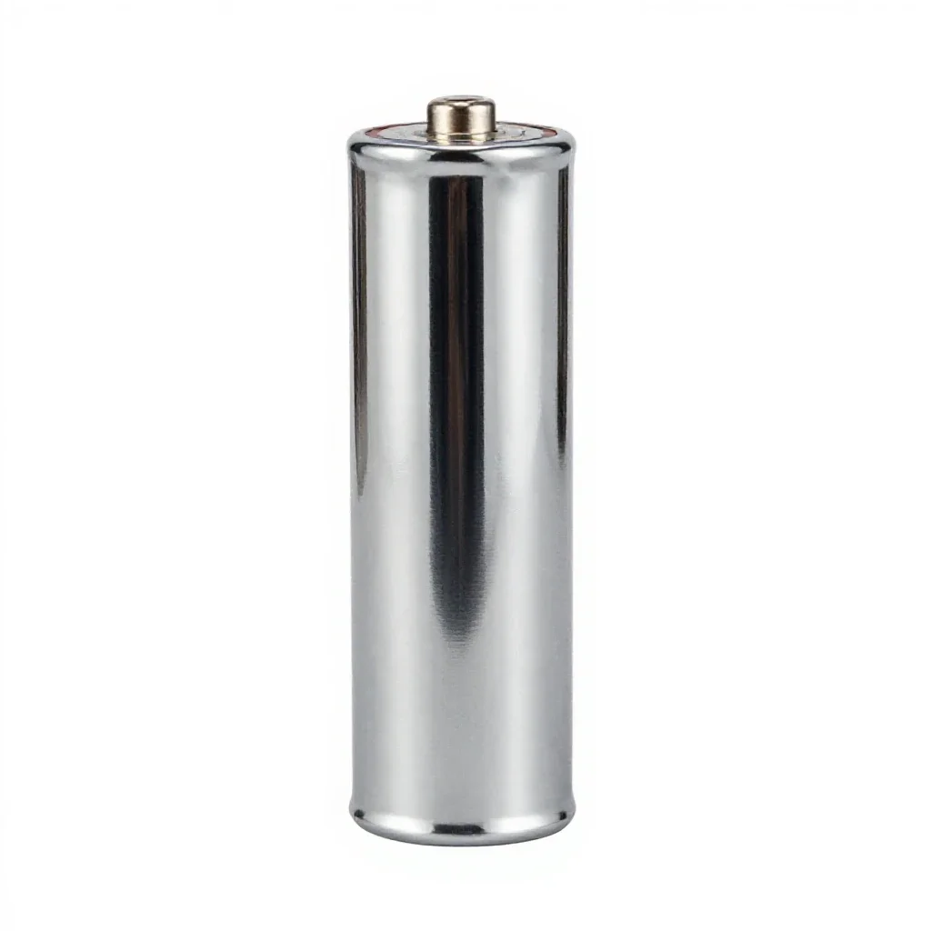 Voltaic battery isolated on a white background