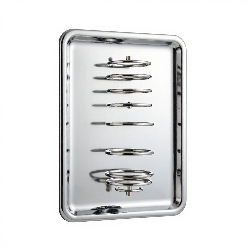 Wall plate isolated on a white background