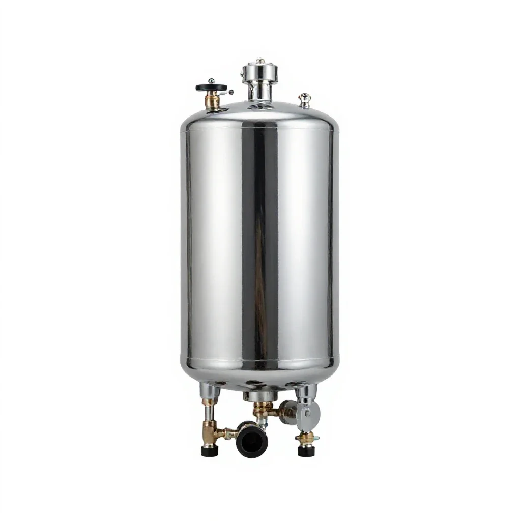 Water heater isolated on a white background