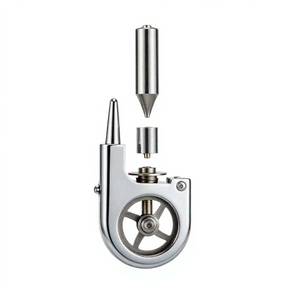 Wheel lock isolated on a white background