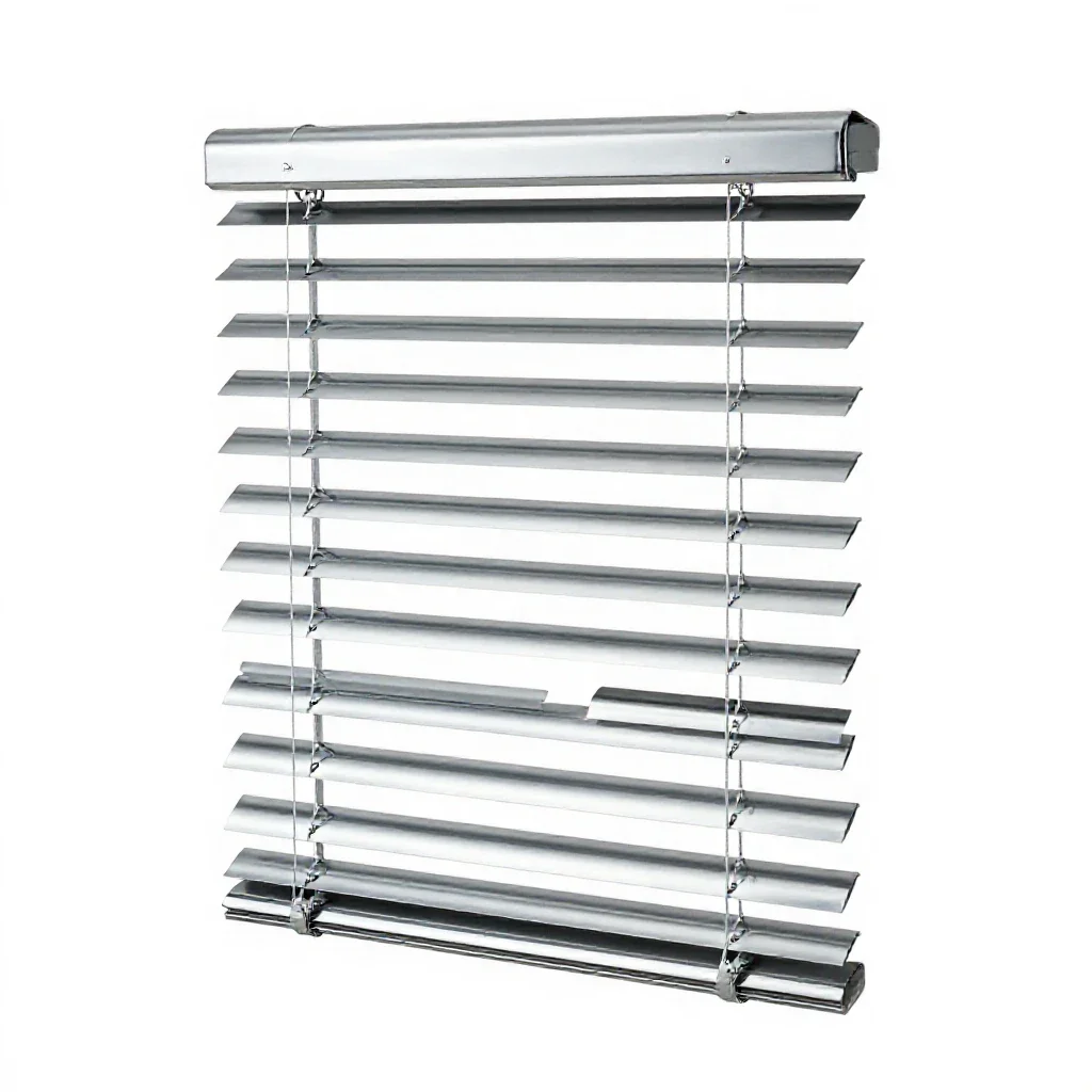 Window blind isolated on a white background