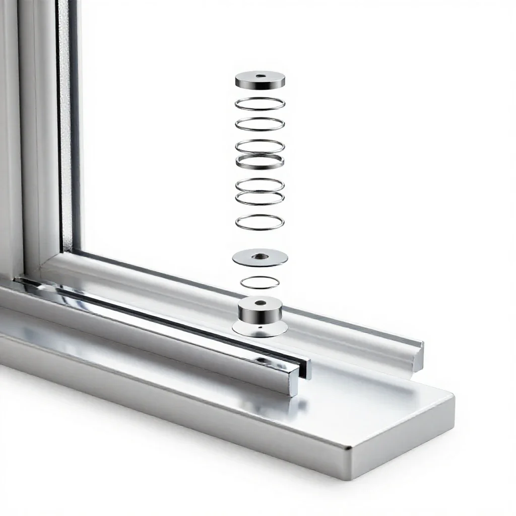 Windowsill isolated on a white background