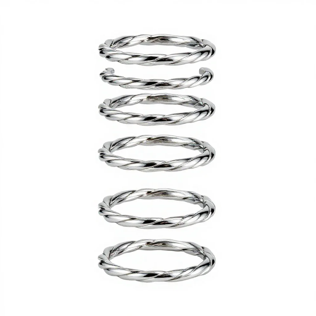 Withe isolated on a white background