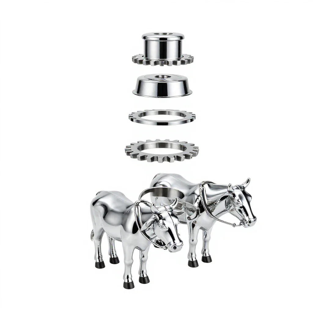 Yoke isolated on a white background