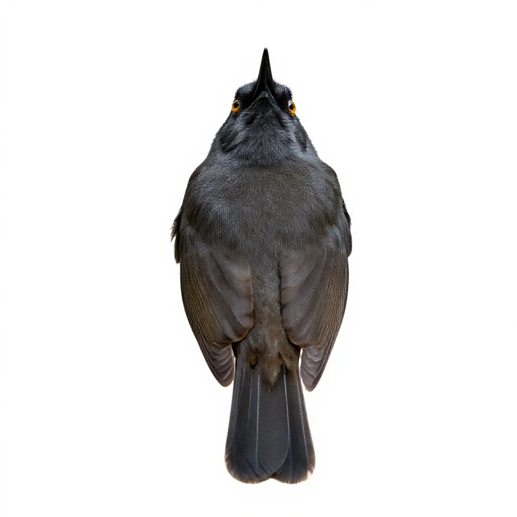 Babbler isolated on a white background